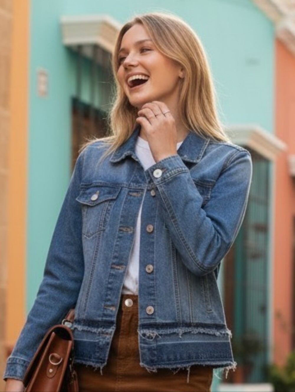 Liverpool Blue Denim Jean Jacket